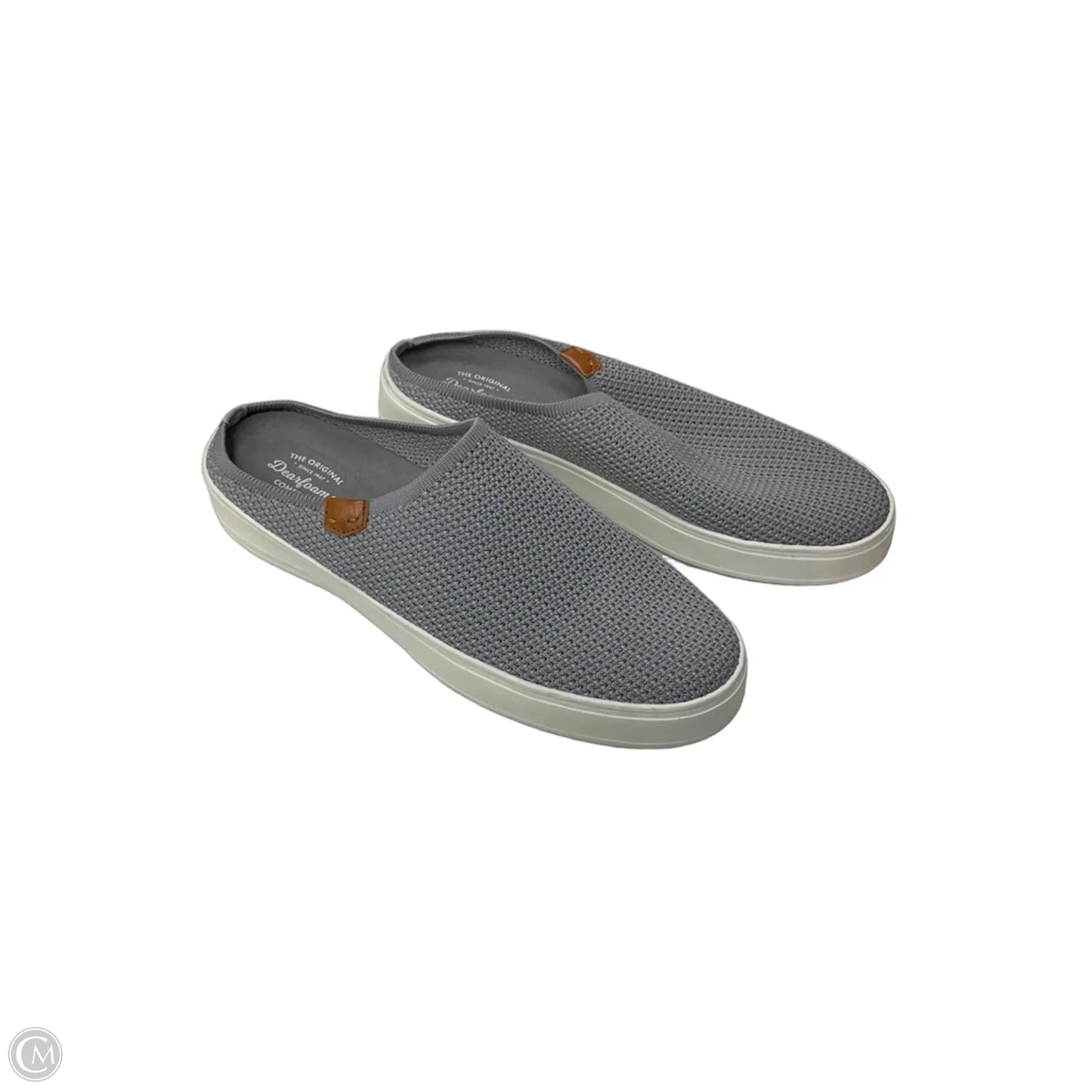 Shoes Flats By Clothes Mentor In Grey, Size: 10