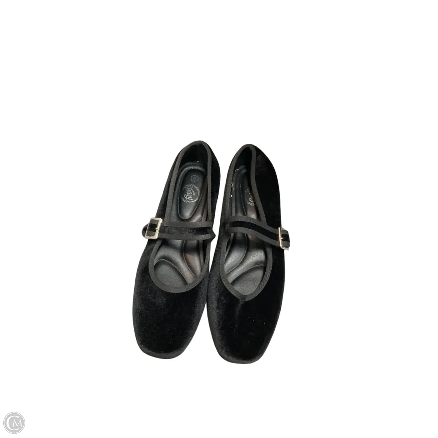Shoes Flats By Clothes Mentor In Black, Size: 8