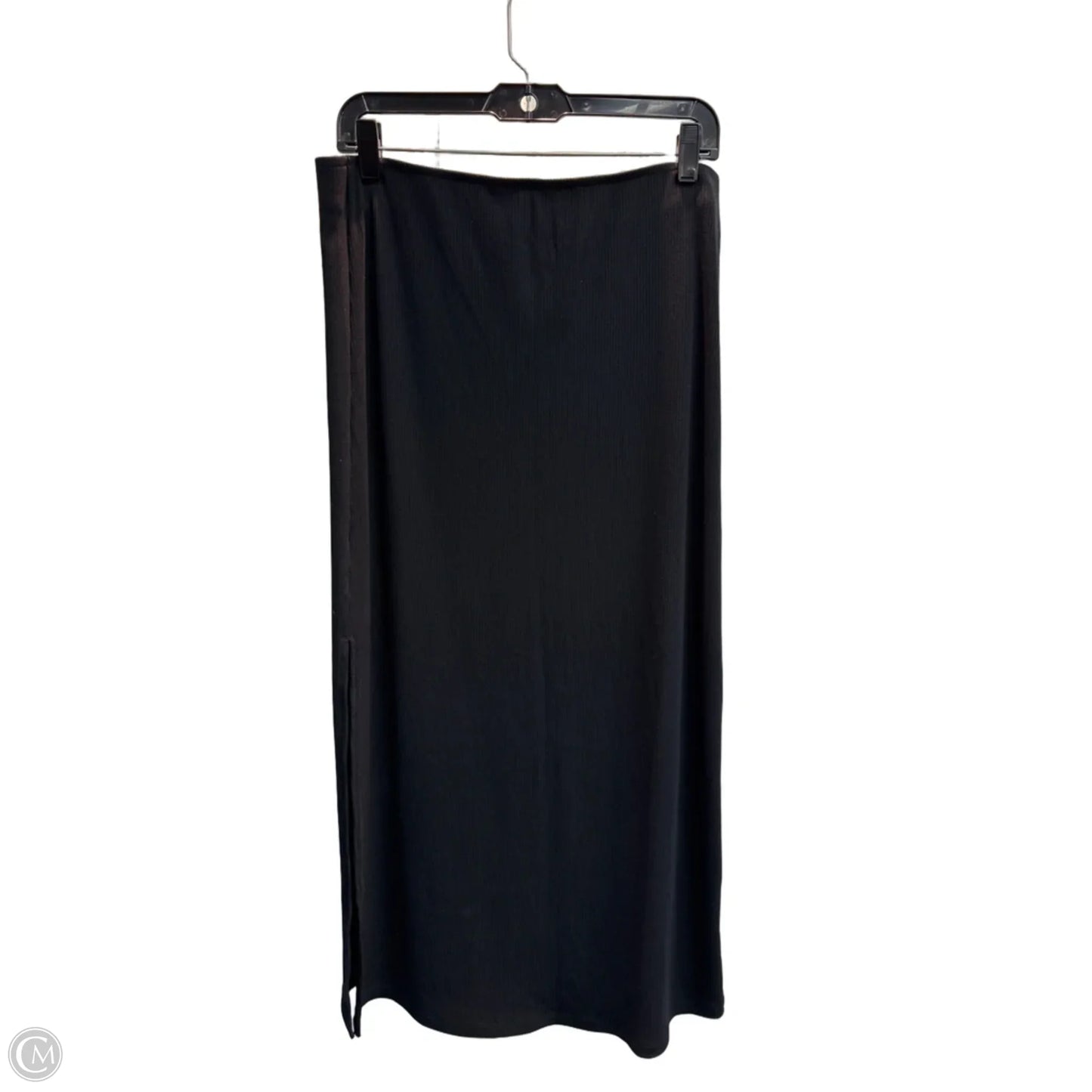 Skirt Maxi By American Eagle In Black, Size: L