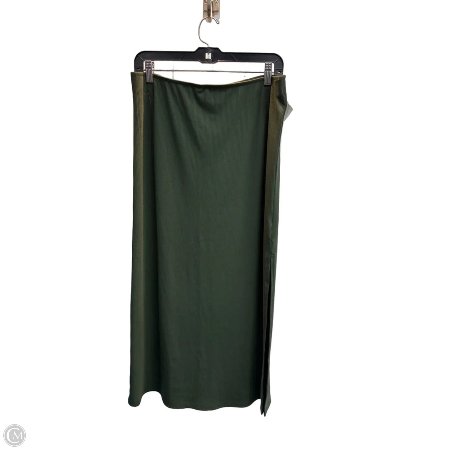 Skirt Maxi By American Eagle In Green, Size: L