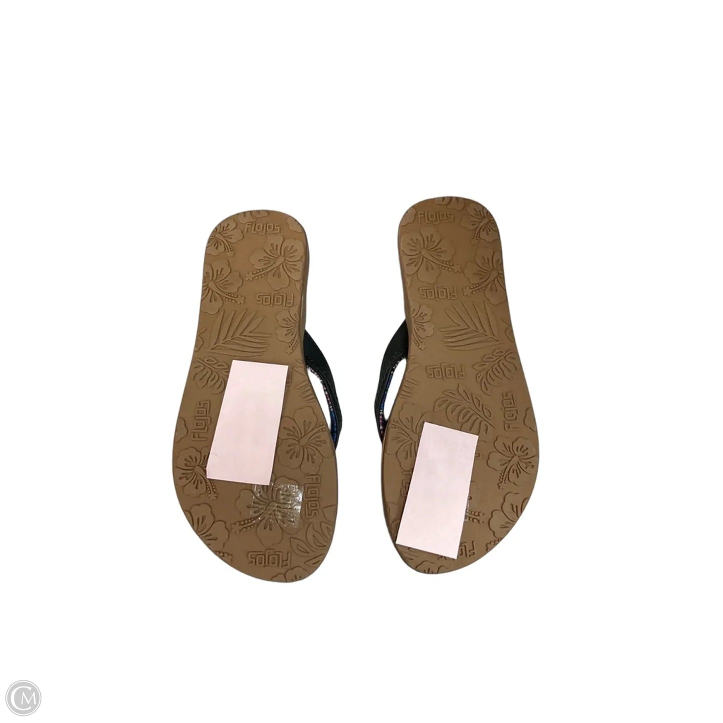 Sandals Flip Flops By Flojos In Brown, Size: 8