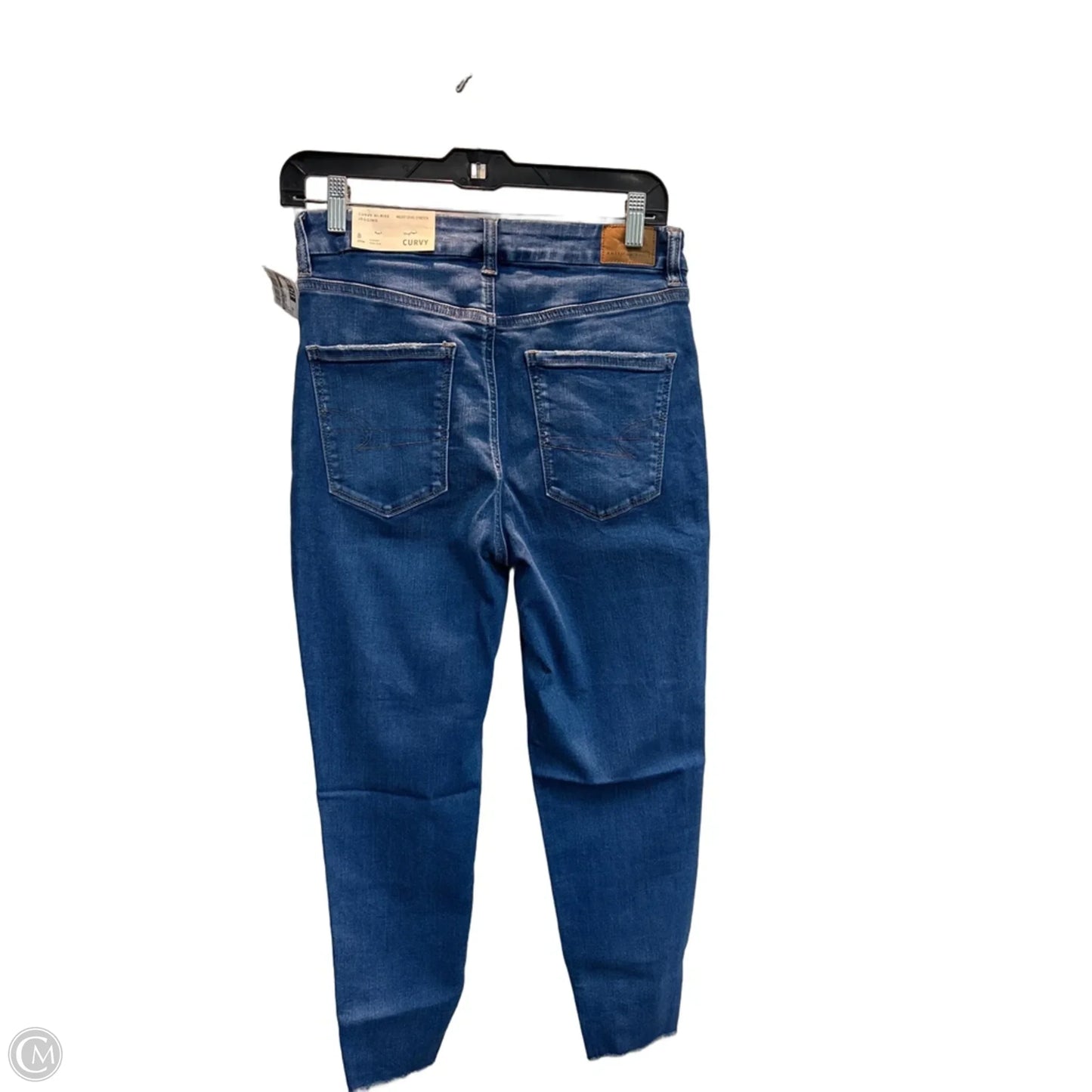 Jeans Skinny By American Eagle In Blue, Size: 8p