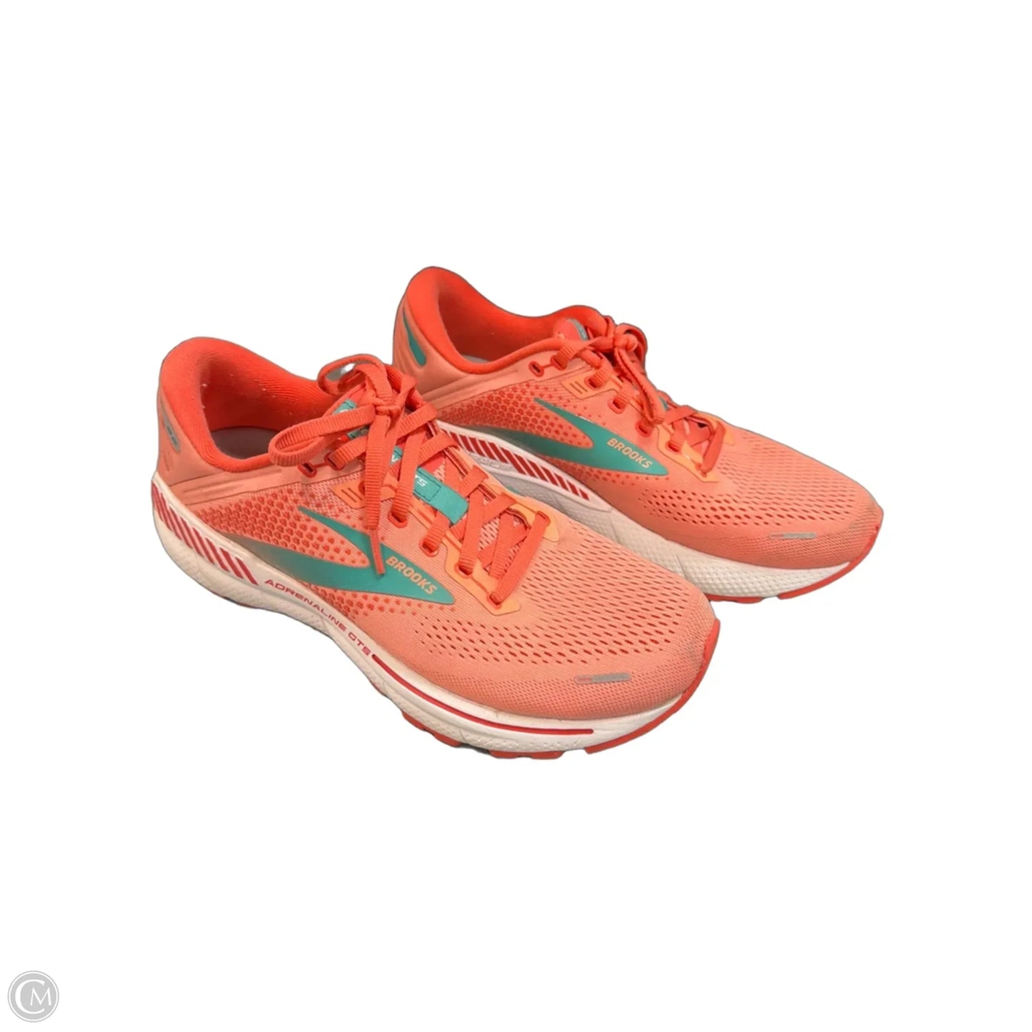 Shoes Athletic By Brooks In Orange & Pink, Size: 10