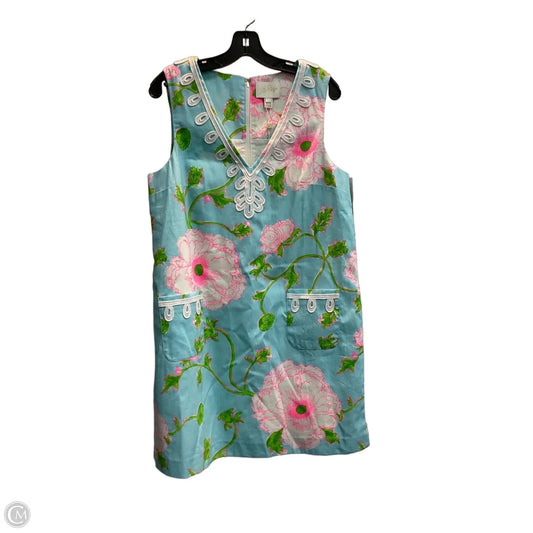 Dress Designer By Lilly Pulitzer In Floral Print, Size: M