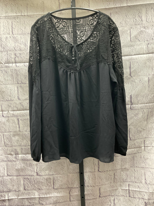 Top Long Sleeve By Roz And Ali  Size: 2x