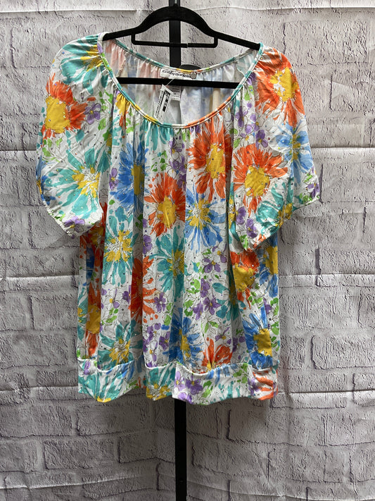 Top Short Sleeve By Cathy Daniels  Size: 2x