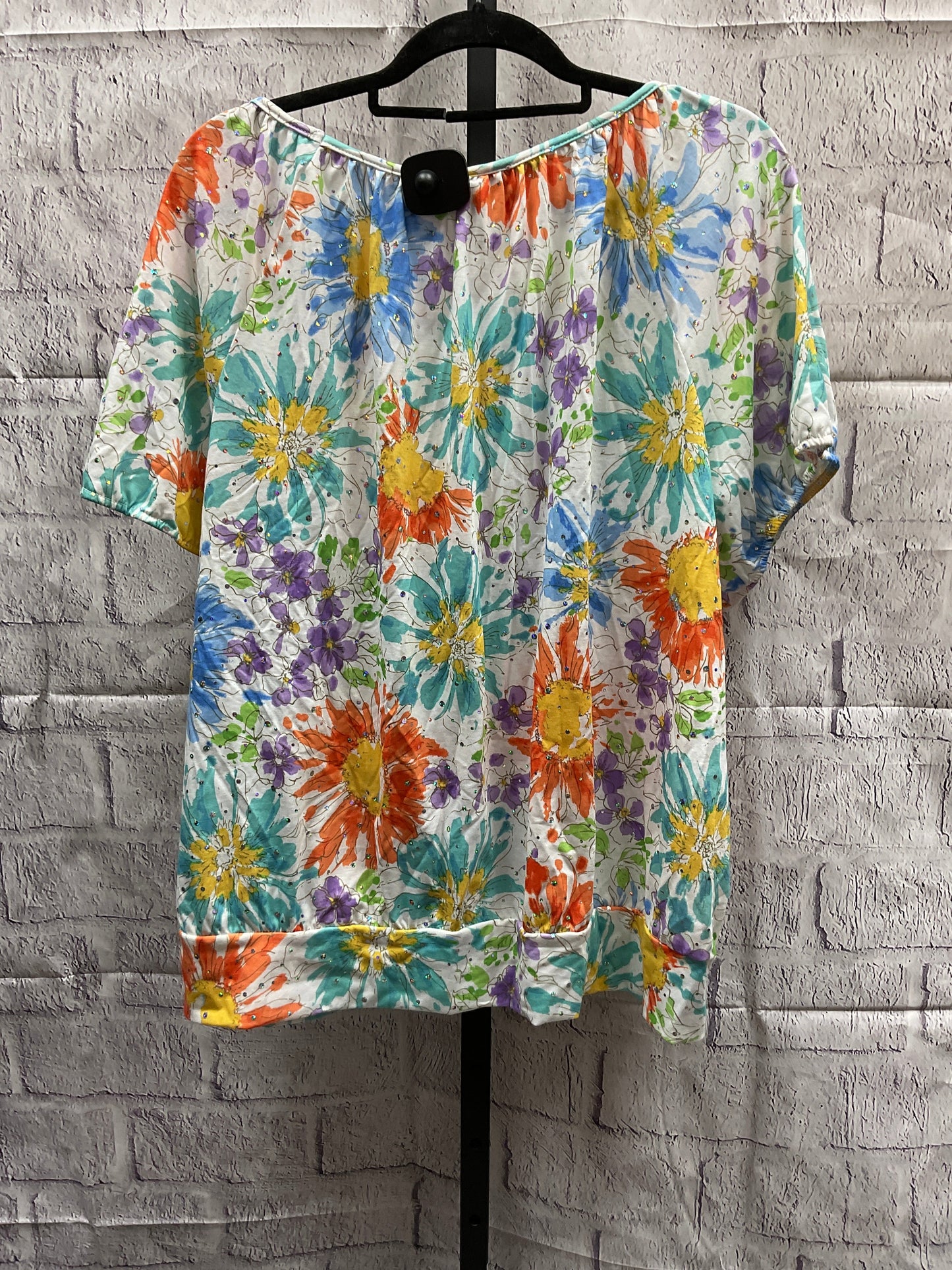 Top Short Sleeve By Cathy Daniels  Size: 2x