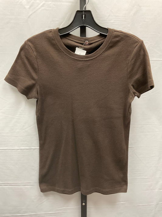 Top Short Sleeve Basic By Gap  Size: L