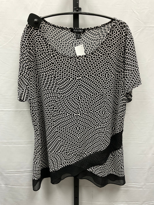 Top Short Sleeve By Roz And Ali  Size: 1x