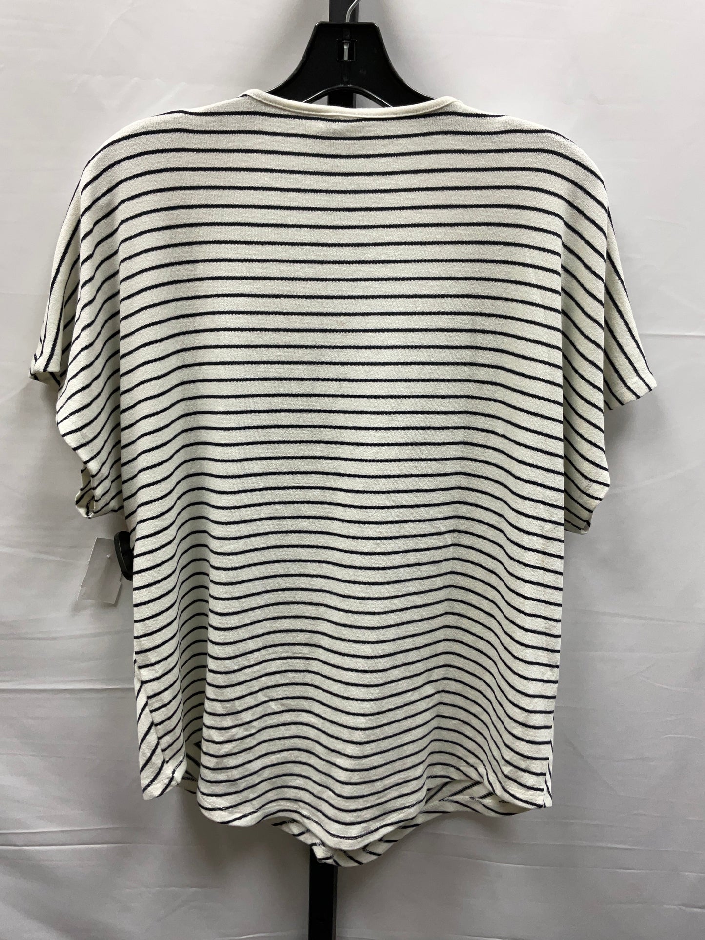 Striped Pattern Top Short Sleeve Gap, Size M
