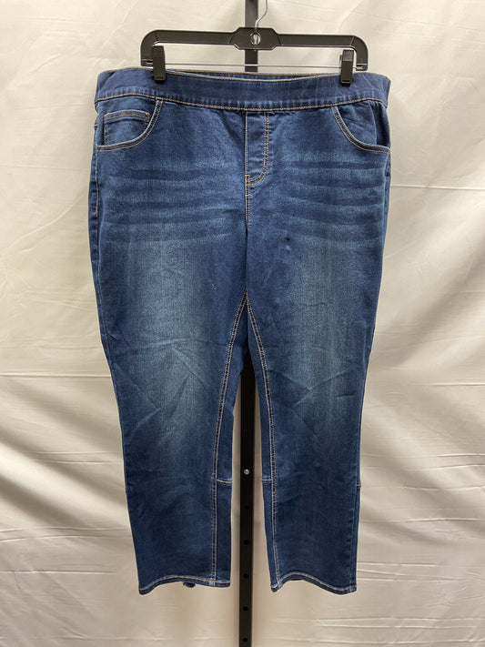 Blue Denim Jeans Skinny Cato, Size 16