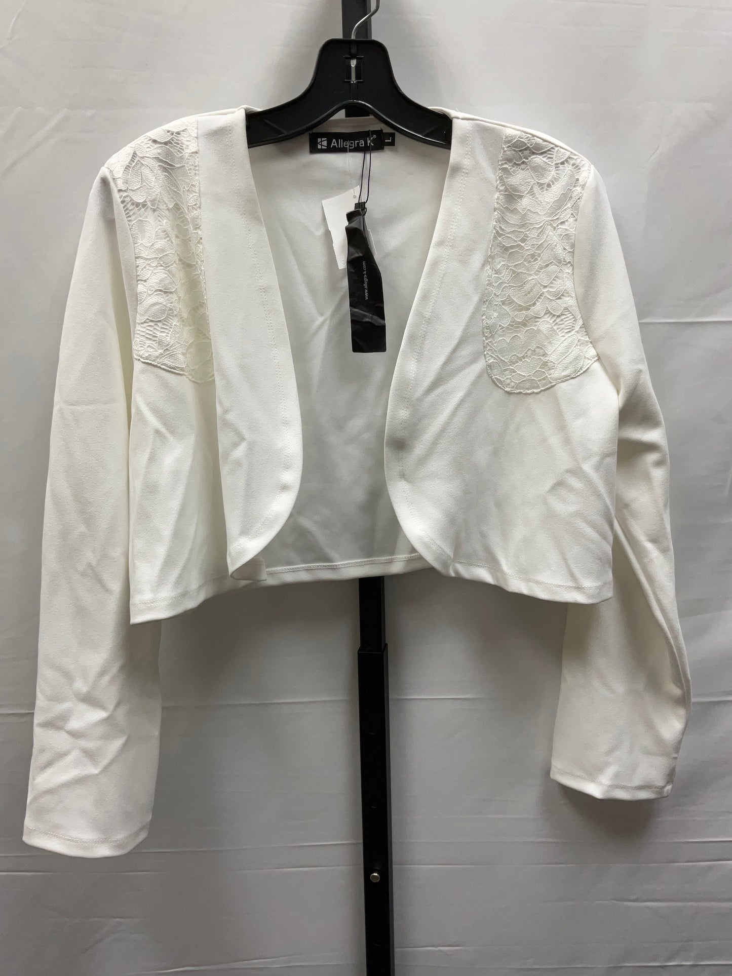 White Bolero Allegra K, Size L