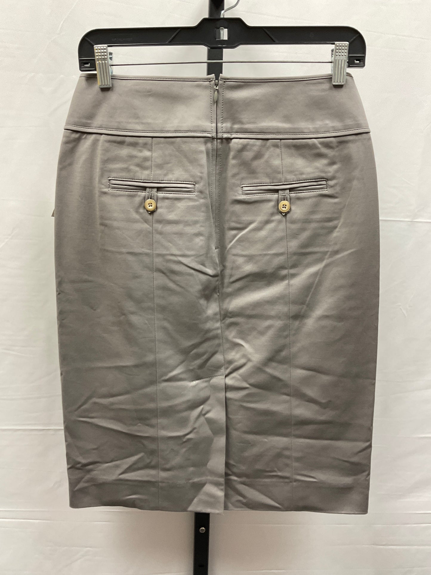 Grey Skirt Midi Gap, Size 2