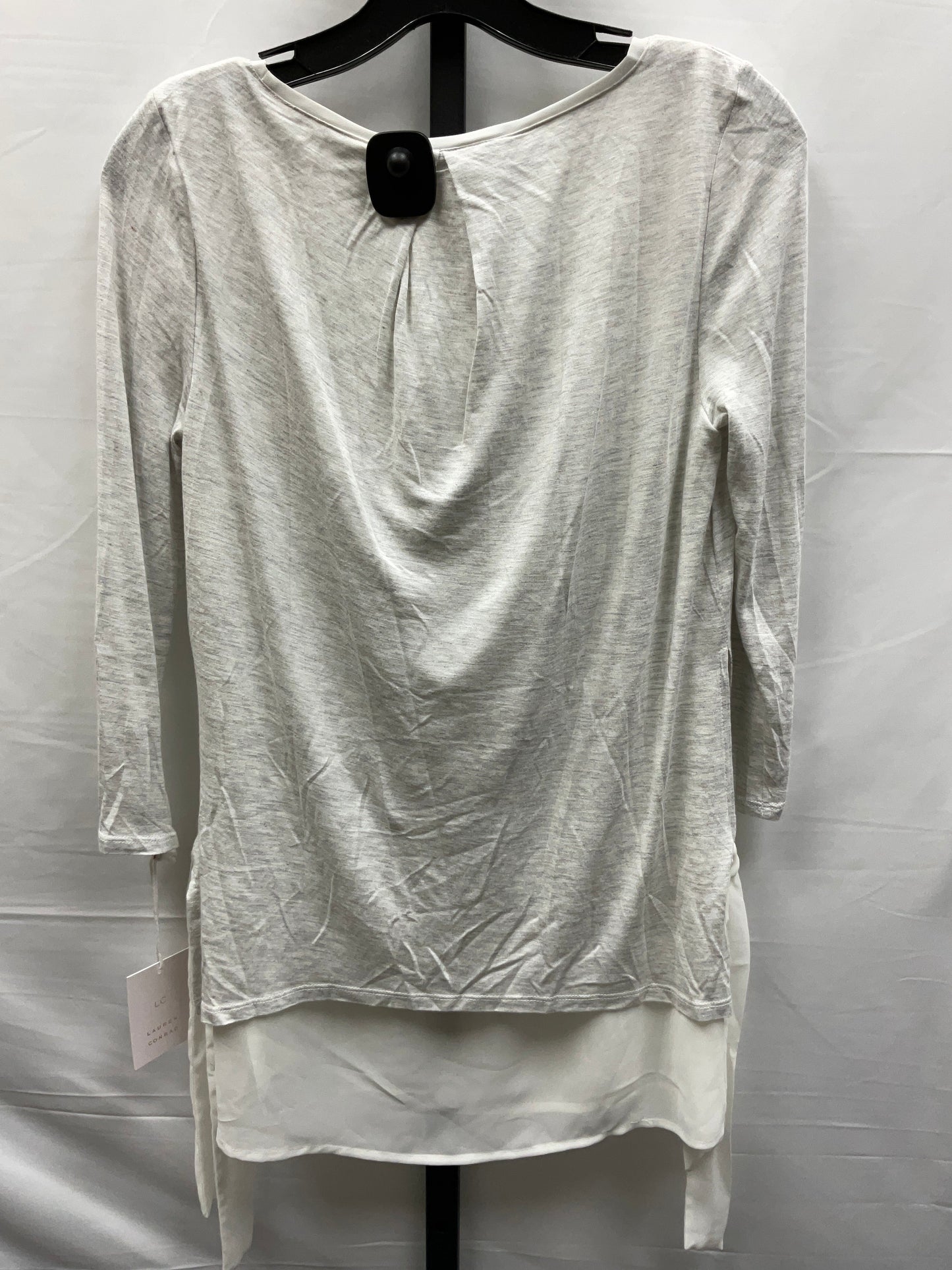Grey Top Long Sleeve Lc Lauren Conrad, Size Xs