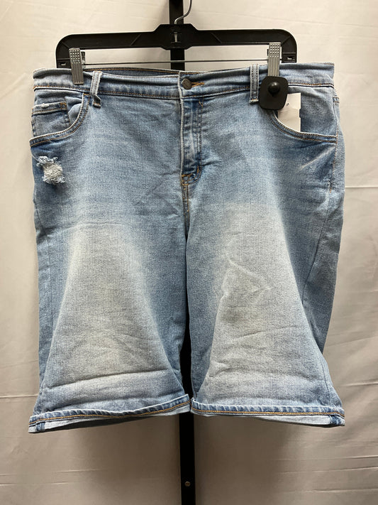 Blue Denim Shorts Old Navy, Size 16