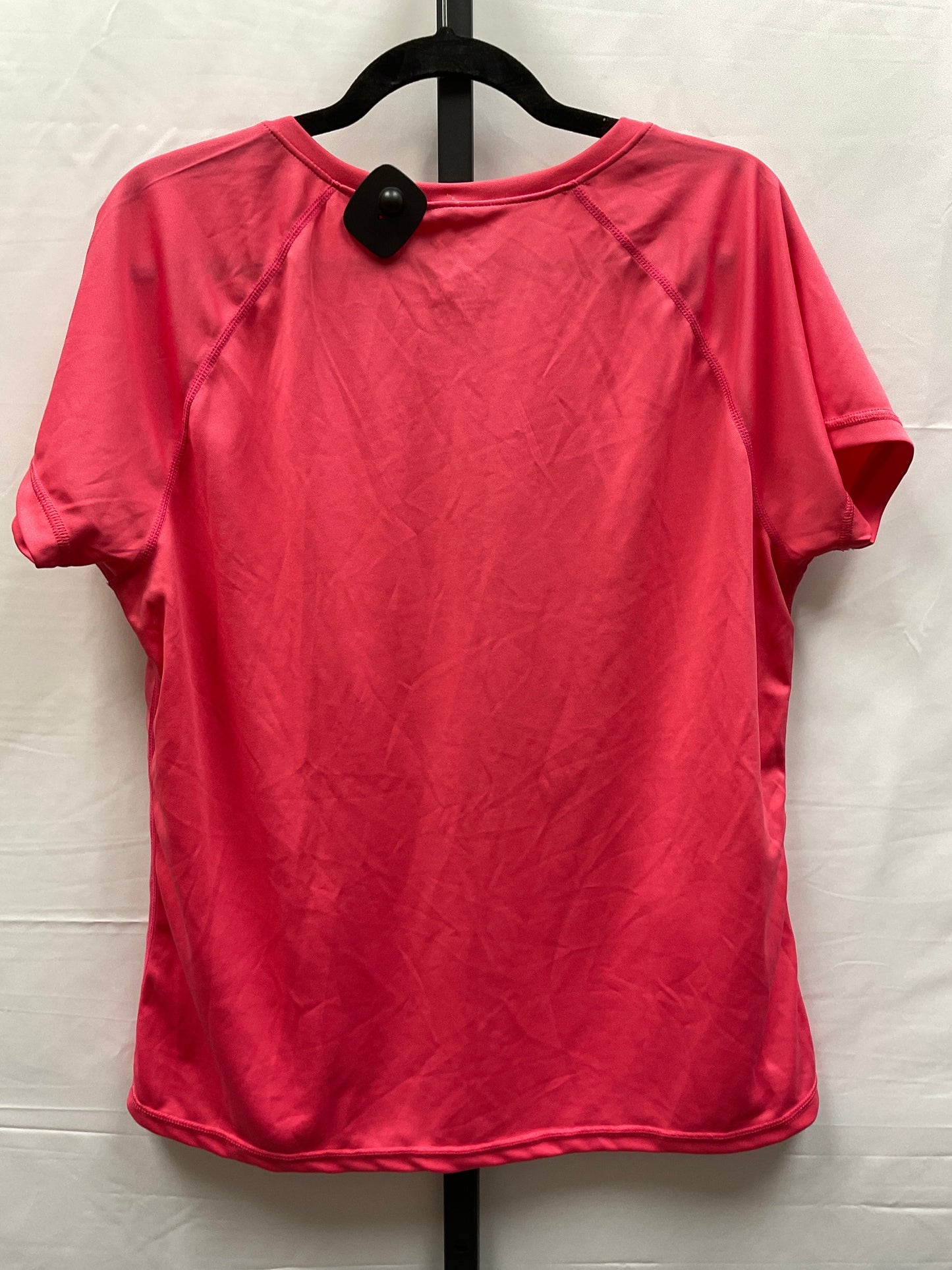 Pink Athletic Top Short Sleeve Clothes Mentor, Size Xxl