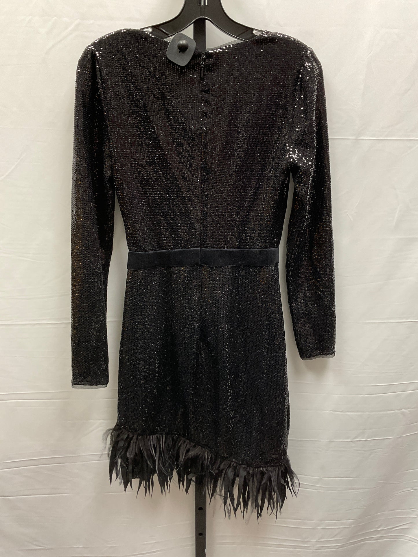 Black Dress Casual Midi Bcbgmaxazria, Size Xxs