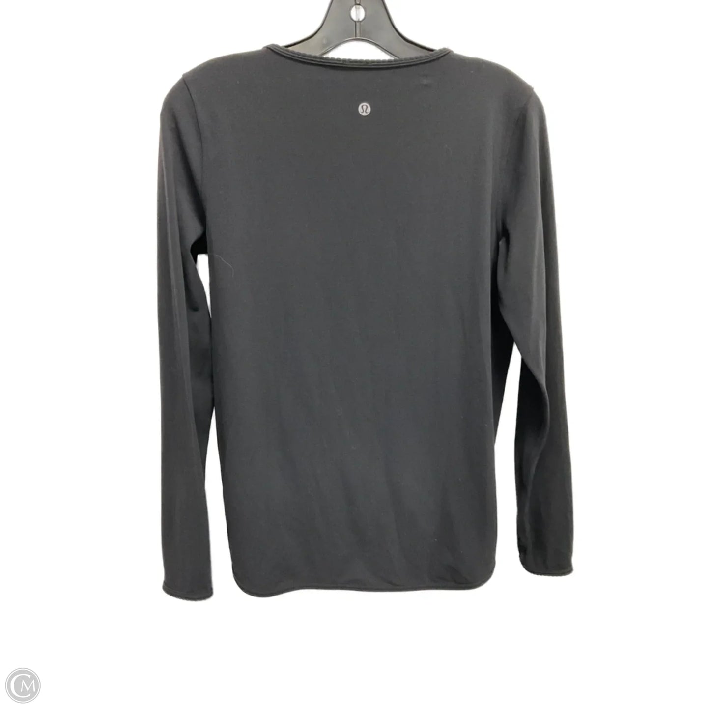 Athletic Top Long Sleeve Crewneck By Lululemon In Black, Size: 2x