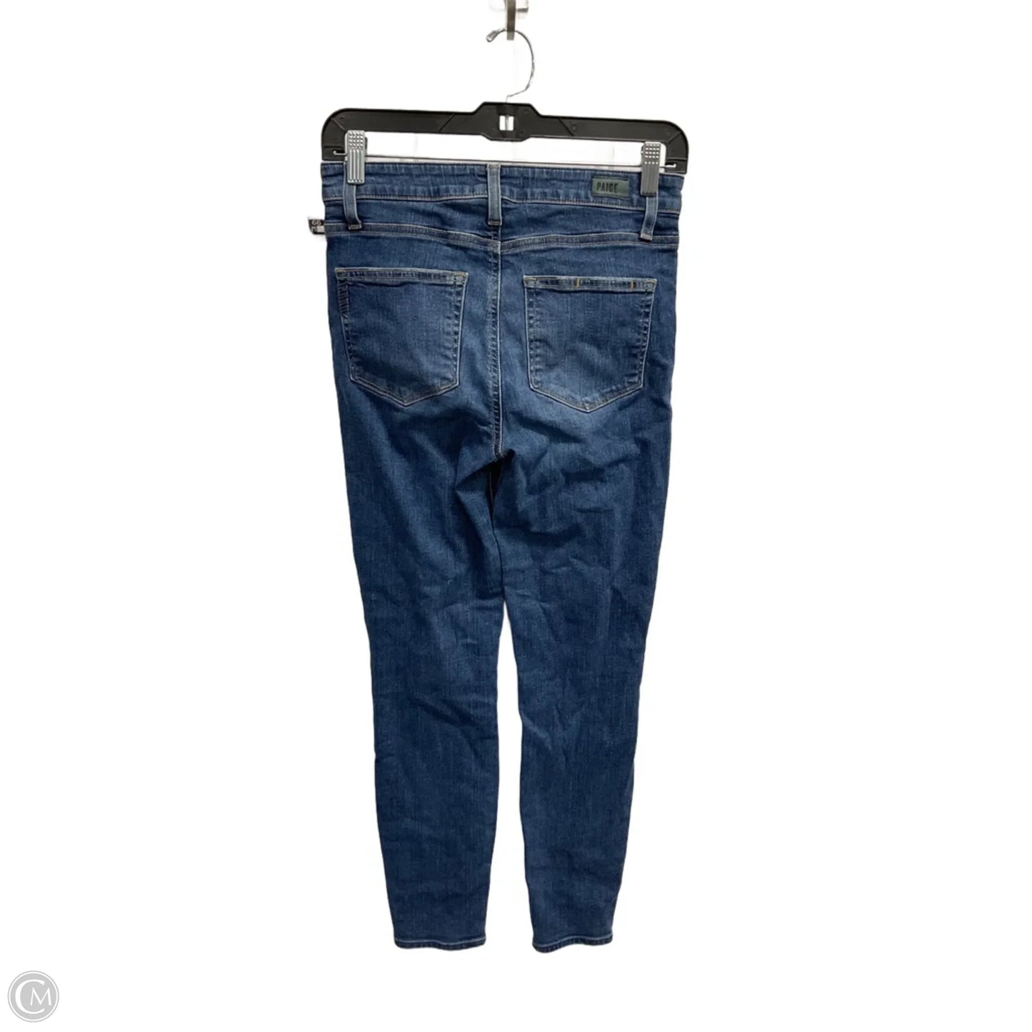 Jeans Skinny By Paige In Blue Denim, Size: 4