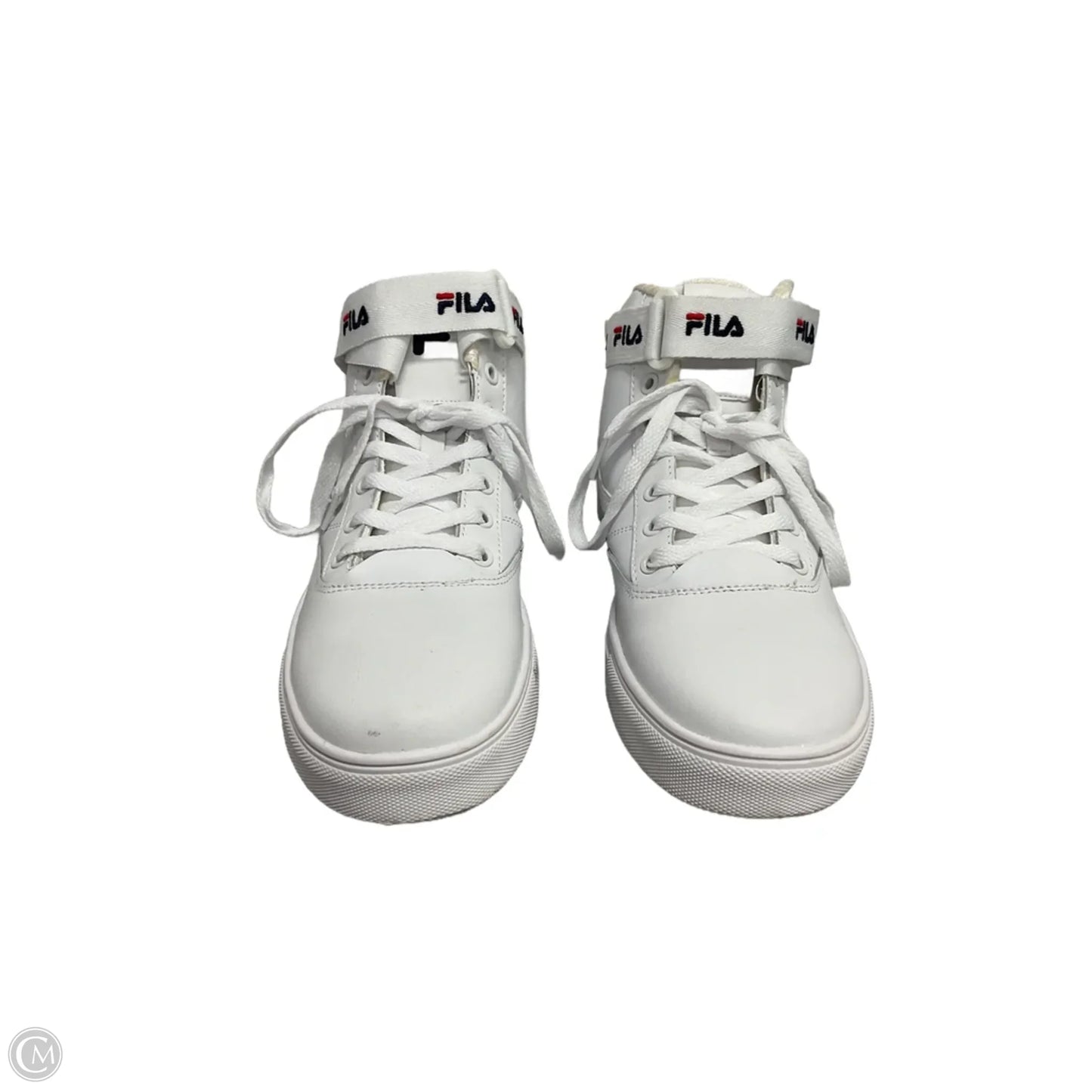 Shoes Athletic By Fila In White, Size: 10