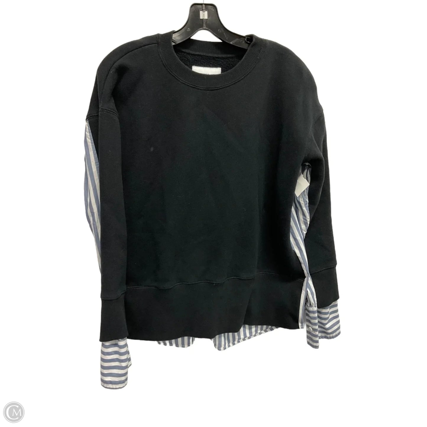 Sweatshirt Crewneck By Current/elliott In Black, Size: Xs