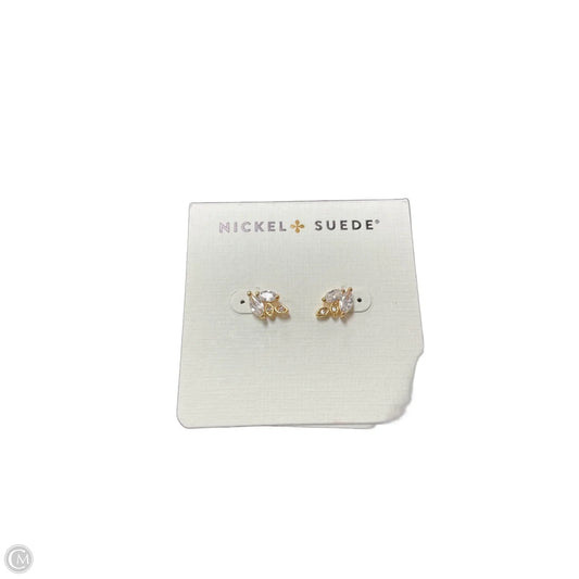Earrings Stud By Nickel & Suede, Size: 02 Piece Set