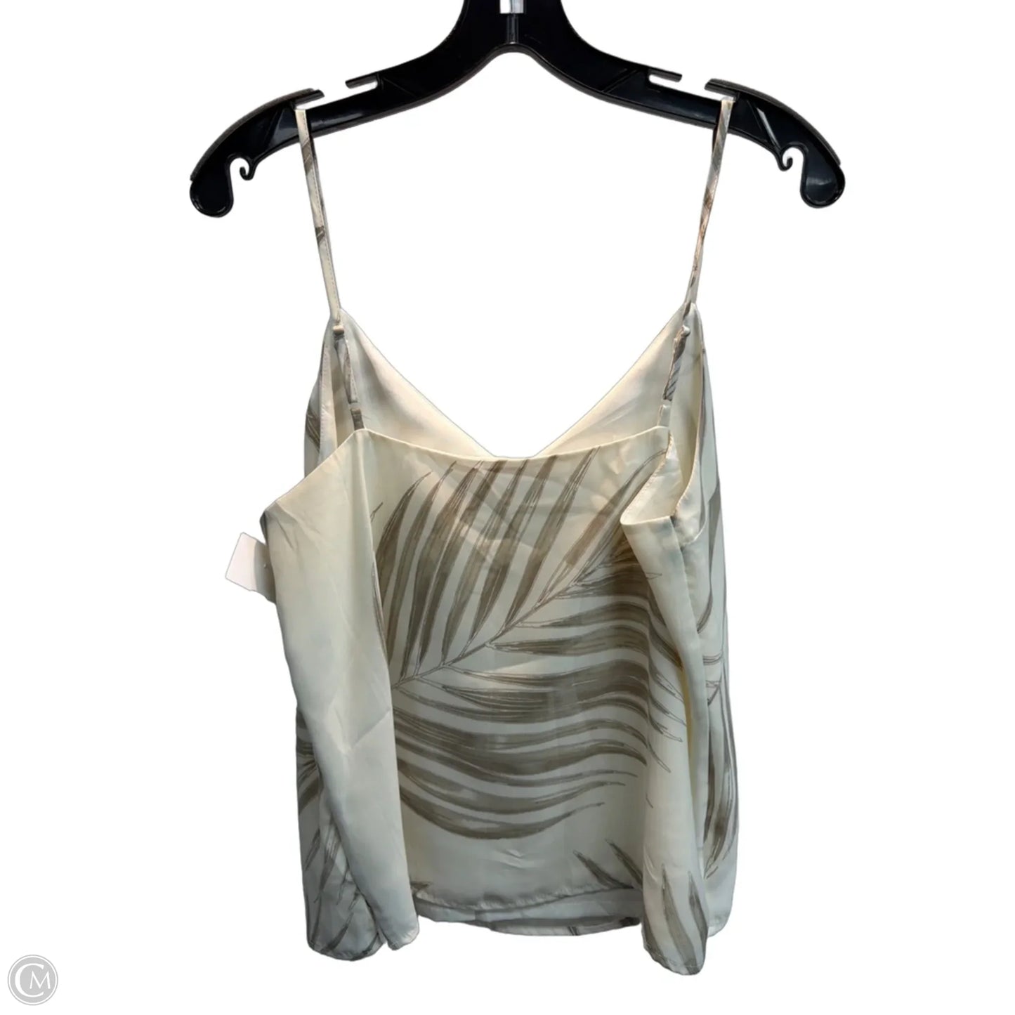 Top Sleeveless By Bb Dakota In Brown & Cream, Size: S