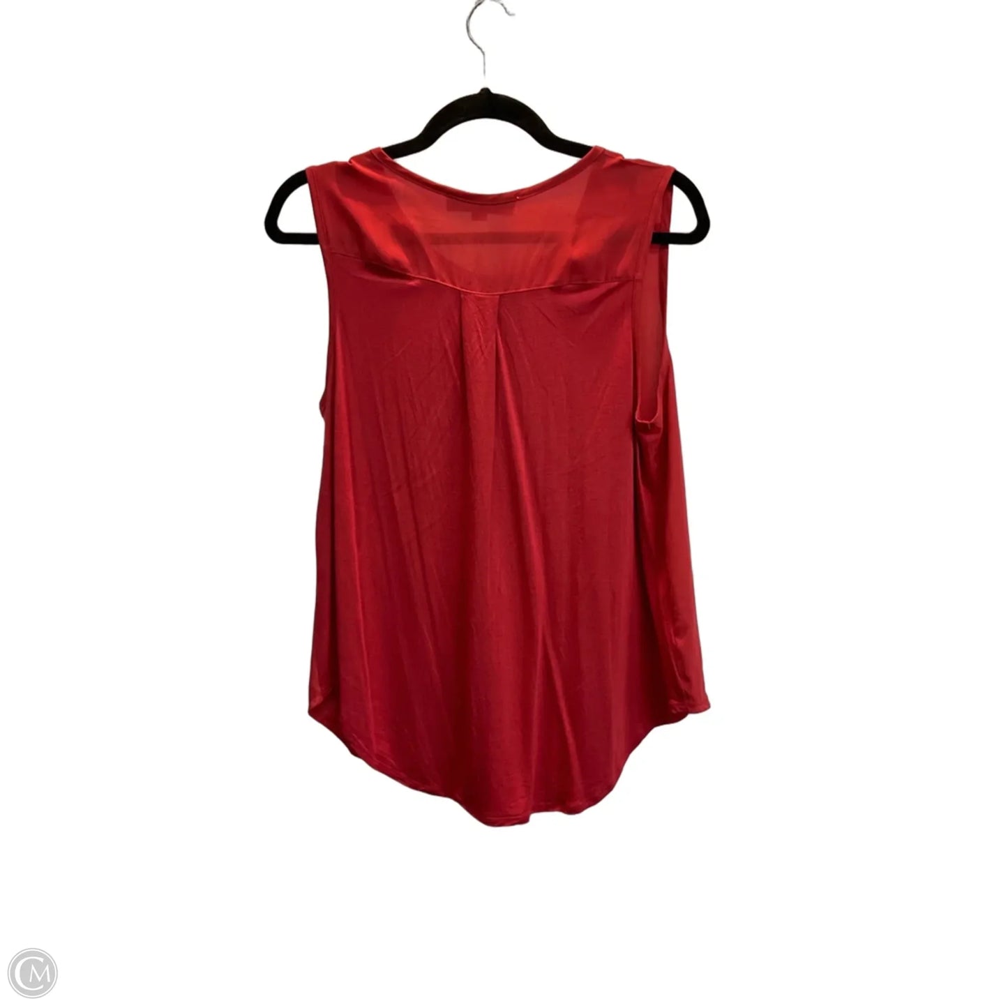 Top Sleeveless By Loft In Pink, Size: M