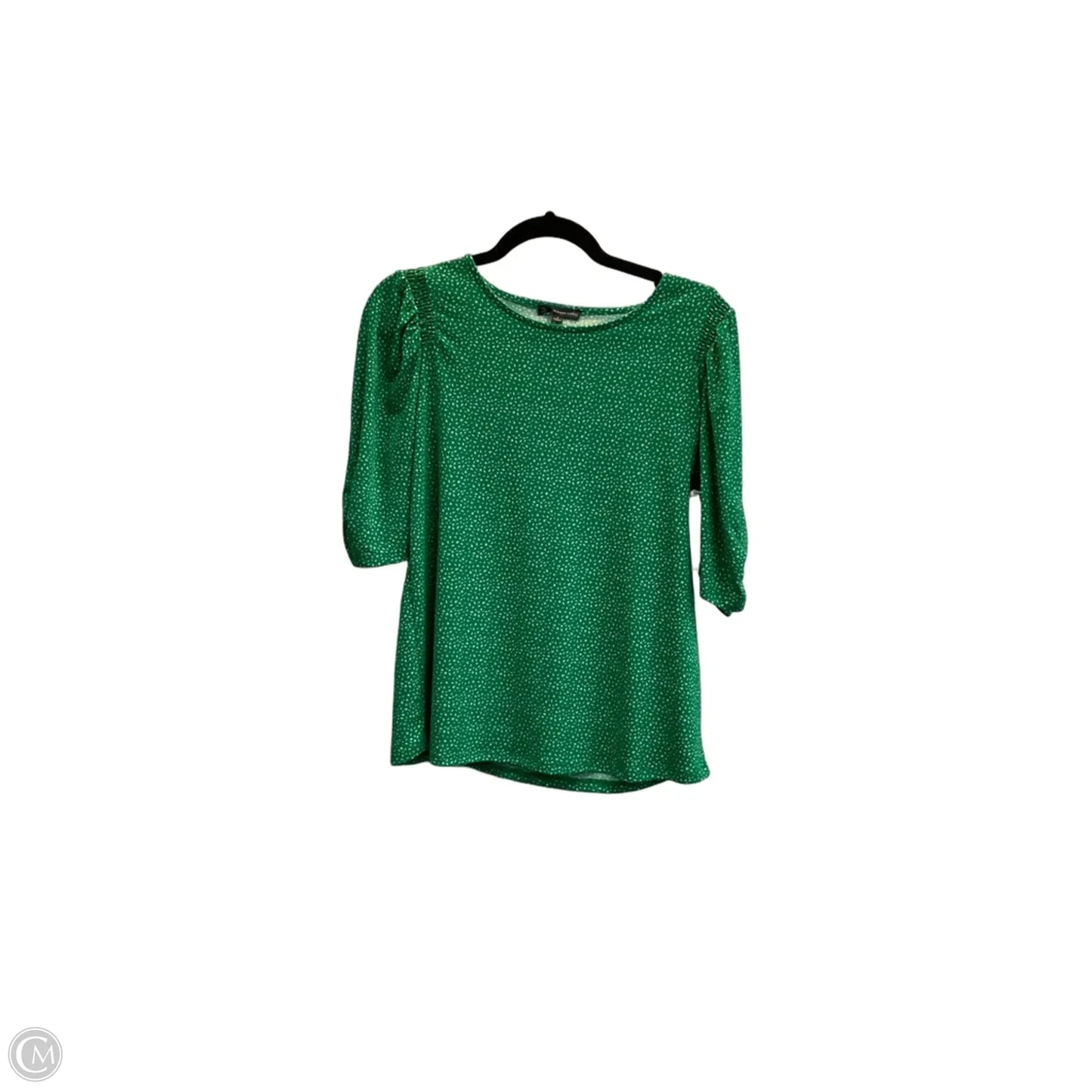 Top Short Sleeve By Adrianna Papell In Green, Size: S
