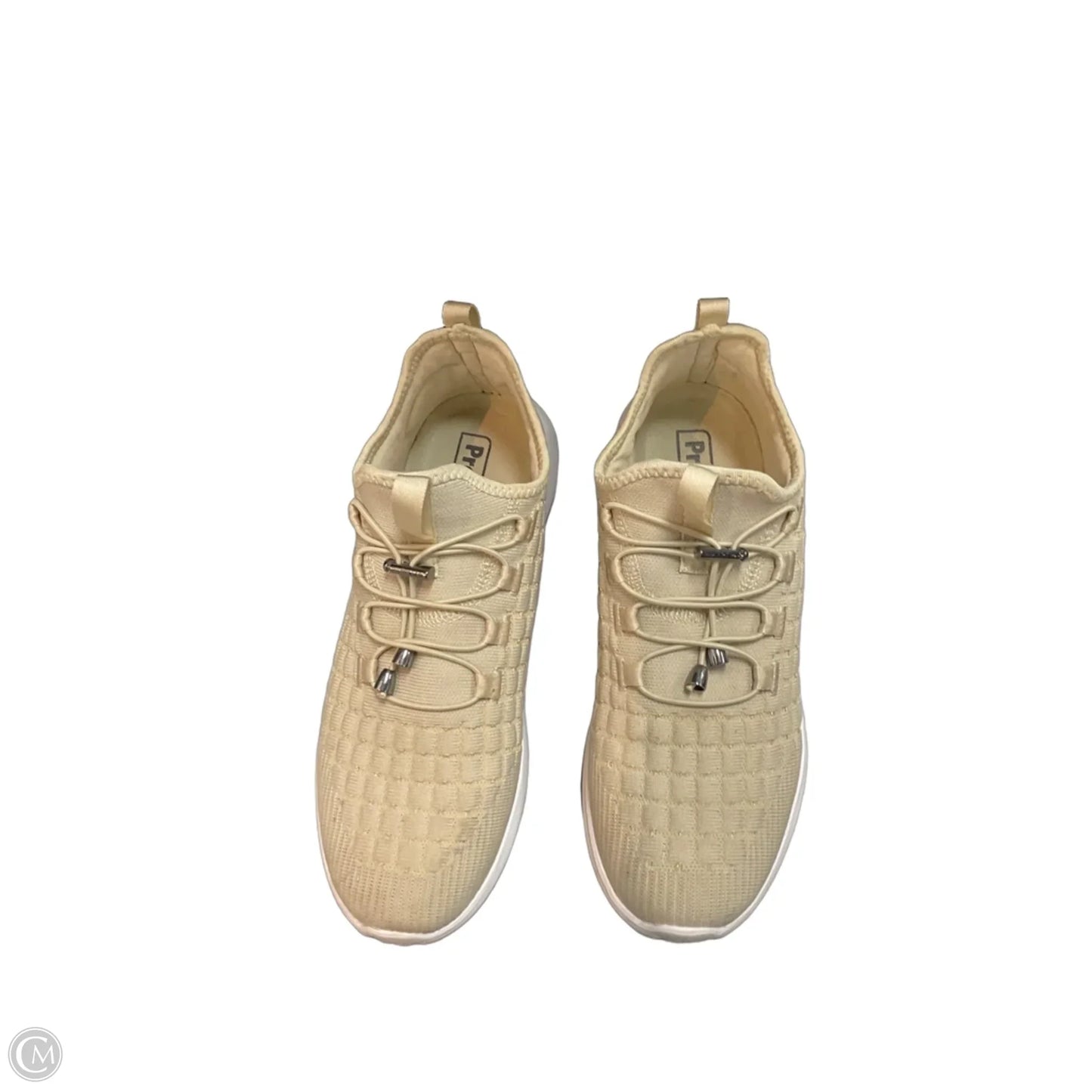 Shoes Sneakers By Clothes Mentor In Beige, Size: 10