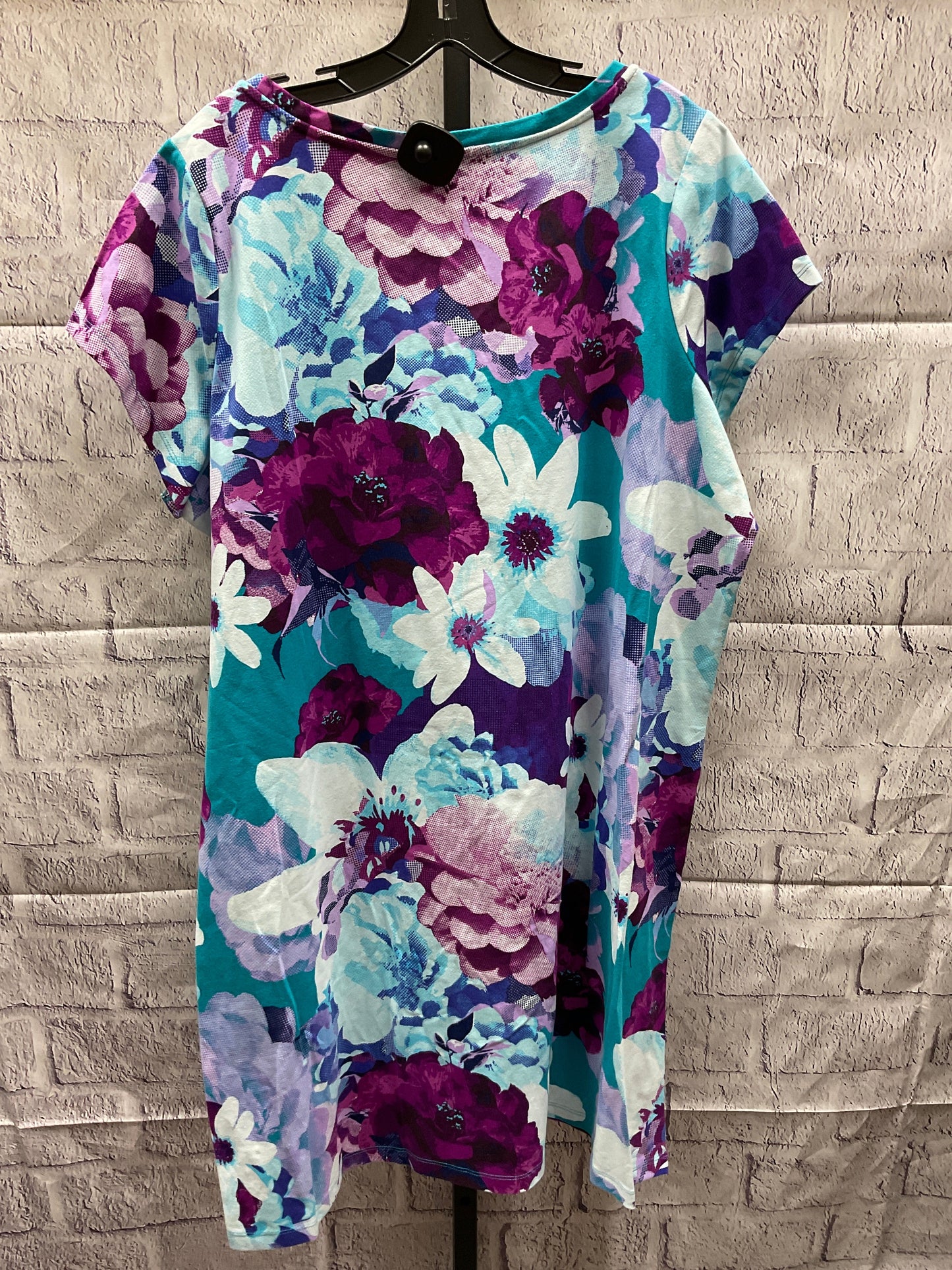 Tunic Short Sleeve By Isaac Mizrahi Live Qvc  Size: 2x