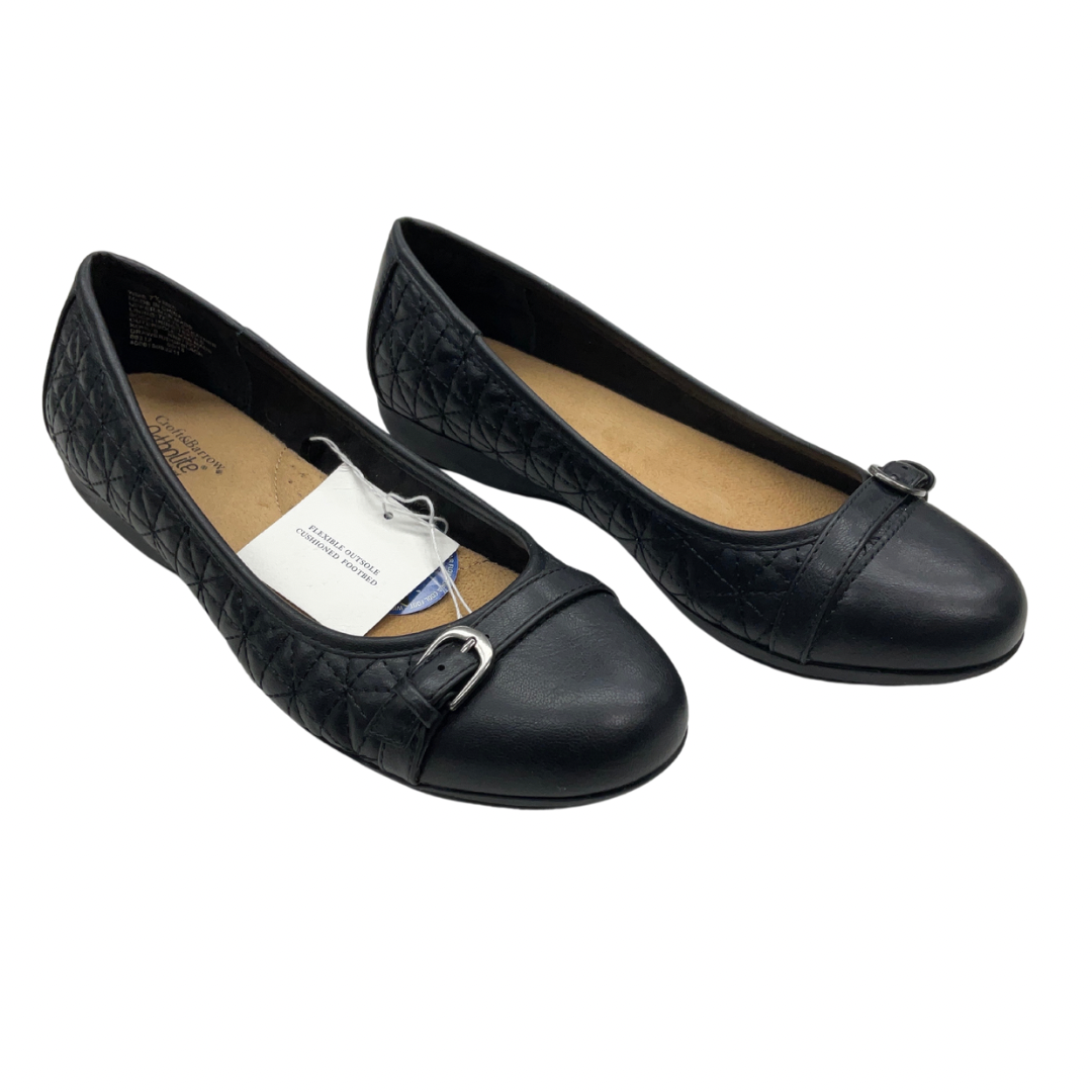 Shoes Flats By Croft And Barrow In Black, Size: 7.5