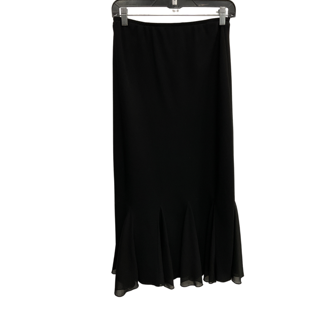 Skirt Midi By Clothes Mentor In Black, Size: 8