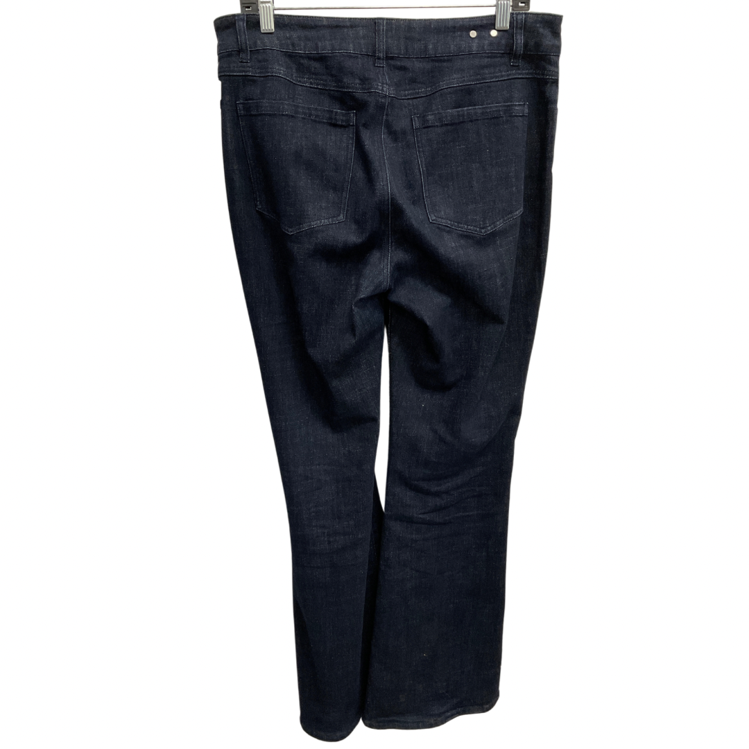 Jeans Straight By Cabi In Blue Denim, Size: 10