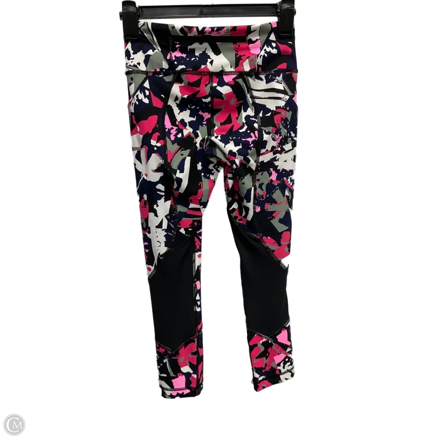 Athletic Leggings By Lululemon In Blue & Pink, Size: Xs