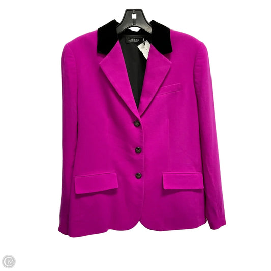Blazer By Lauren By Ralph Lauren In Pink, Size: S