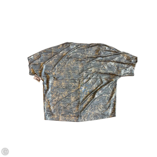 Top Short Sleeve By White House Black Market In Gold, Size: S