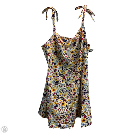 Dress Casual Short By Old Navy In Floral Print, Size: 3x