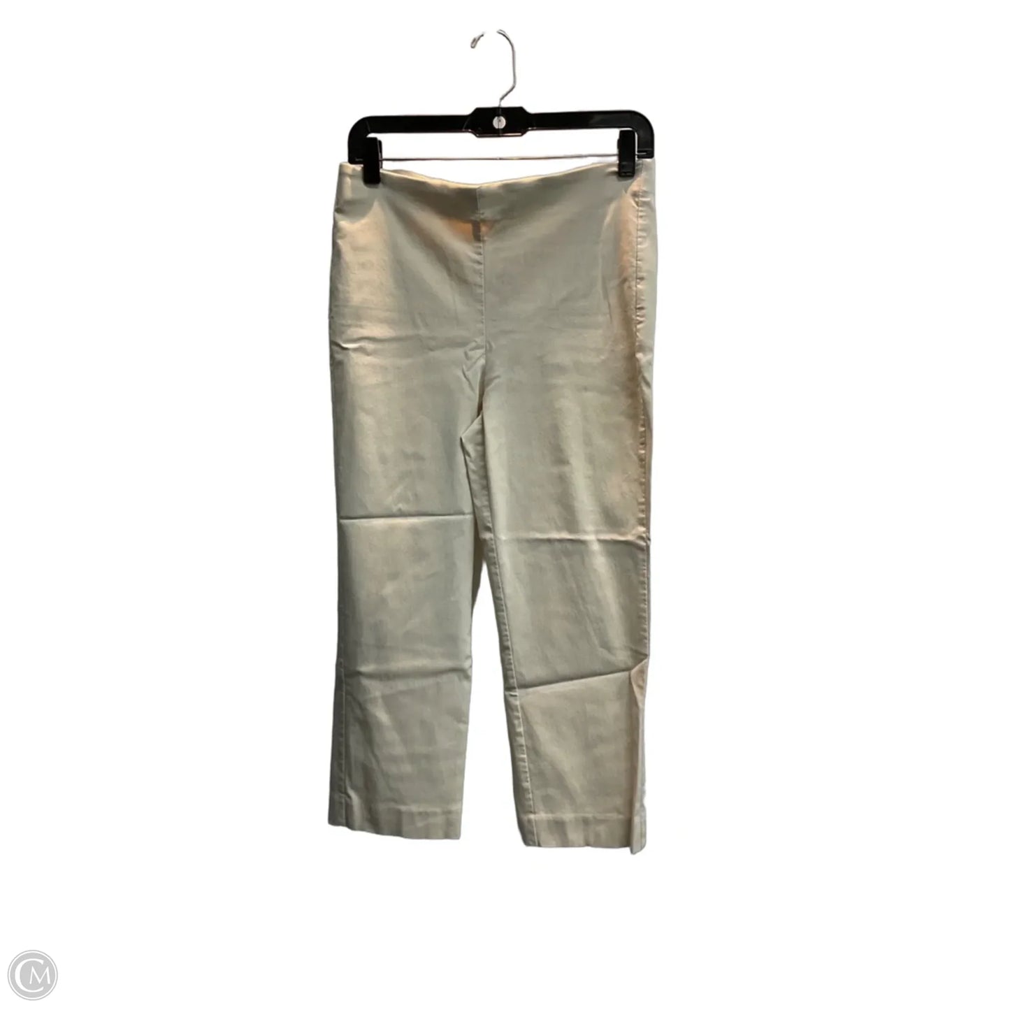 Pants Leggings By Chicos In Cream, Size: M