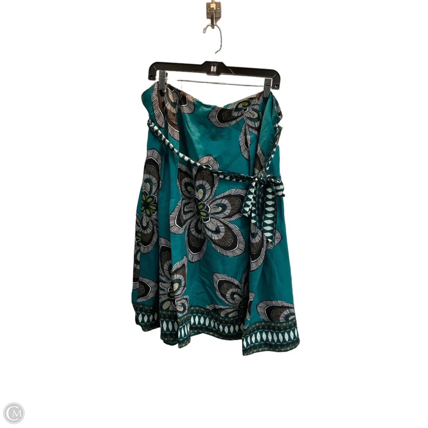Skirt Midi By East 5th In Teal, Size: 20