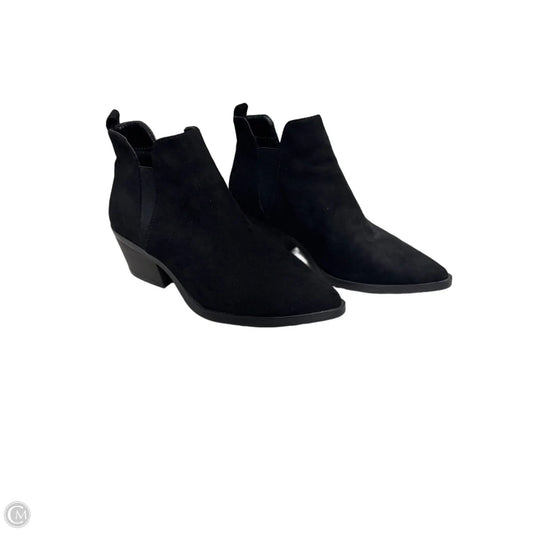 Boots Ankle Flats By Universal Thread In Black, Size: 7