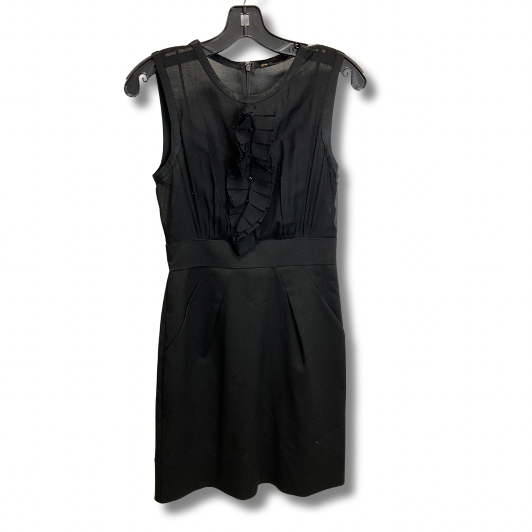 Dress Casual Midi By Bcbgmaxazria In Black, Size: 0