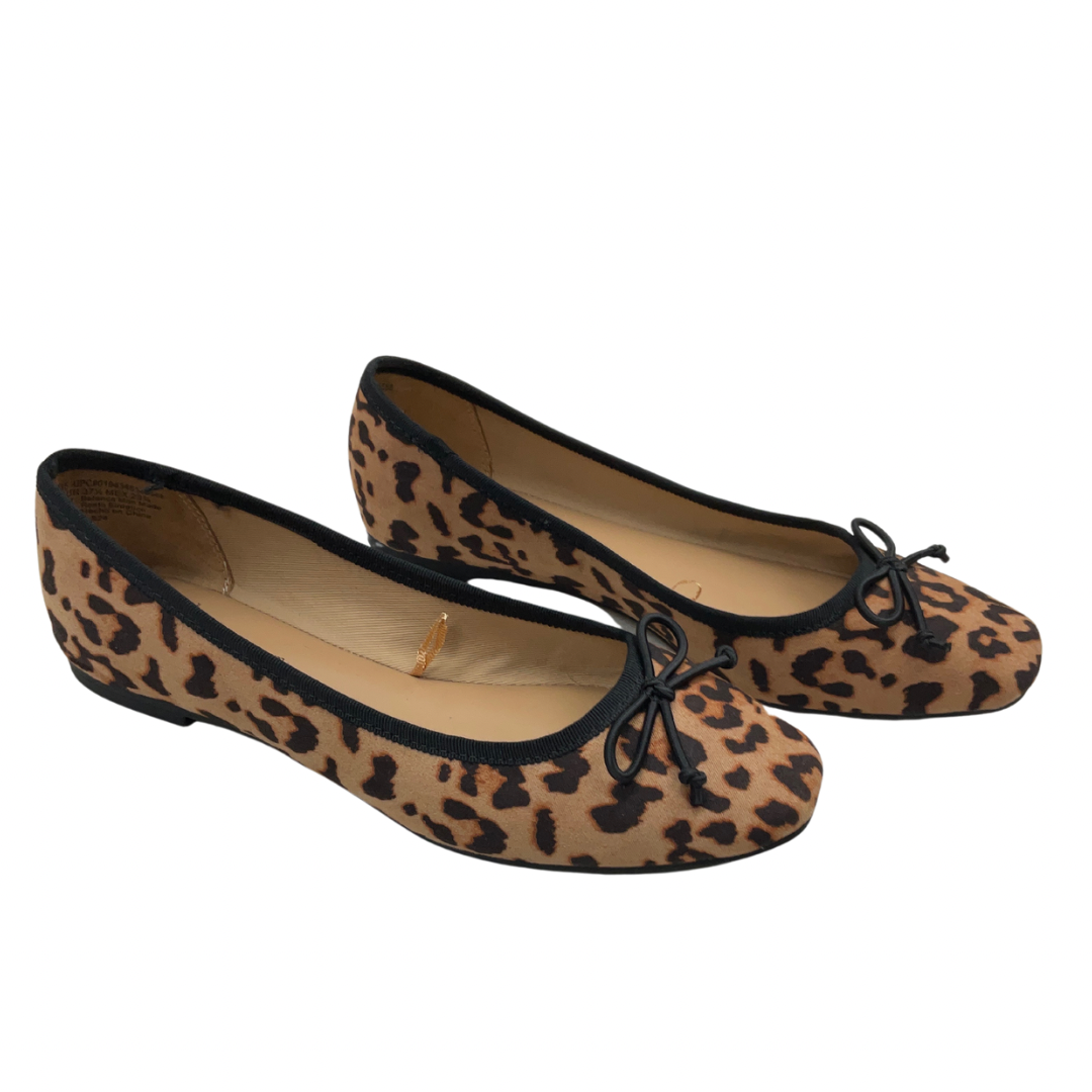 Shoes Flats By Time And Tru In Animal Print, Size: 6.5