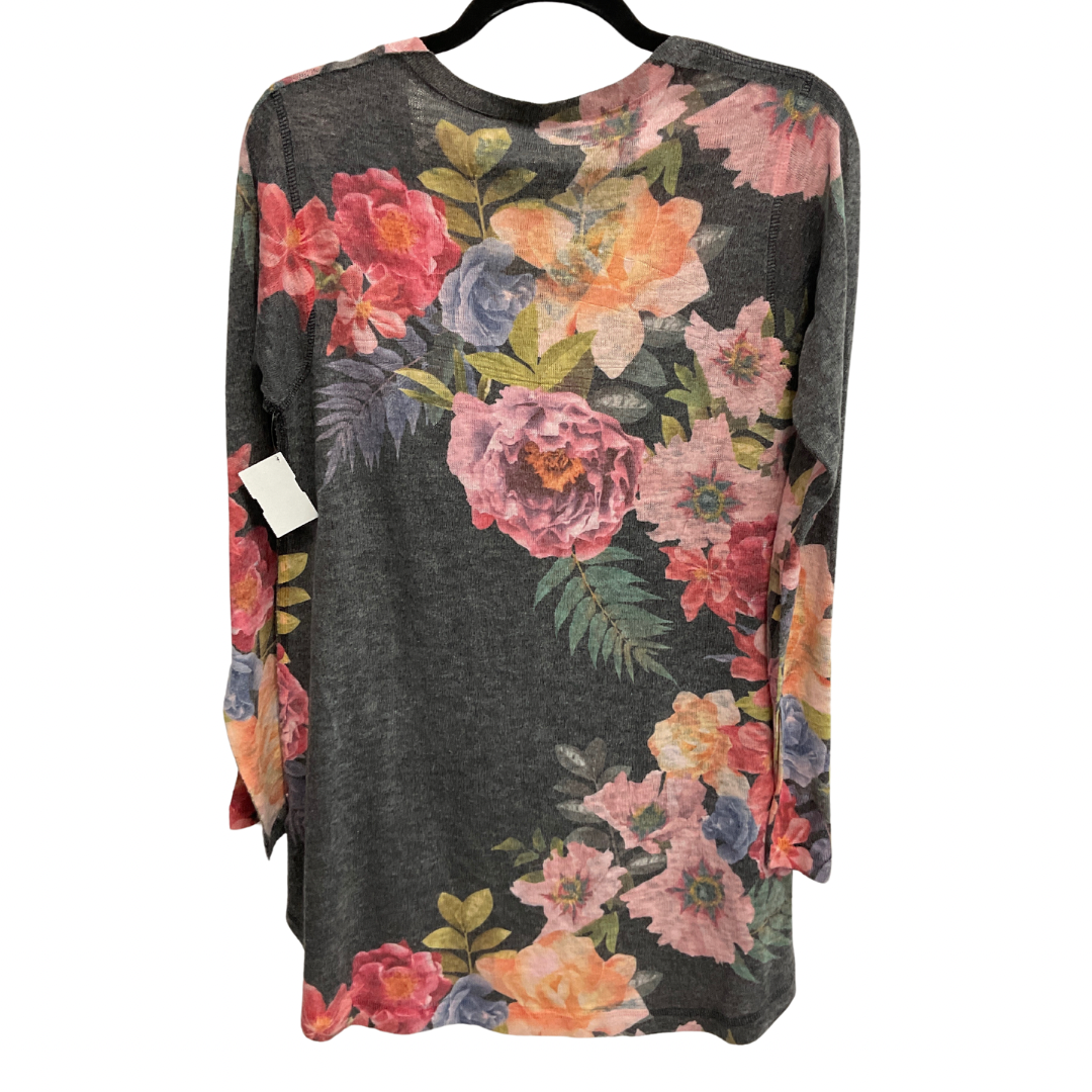 Top Long Sleeve By Soft Surroundings In Multi-colored, Size: M