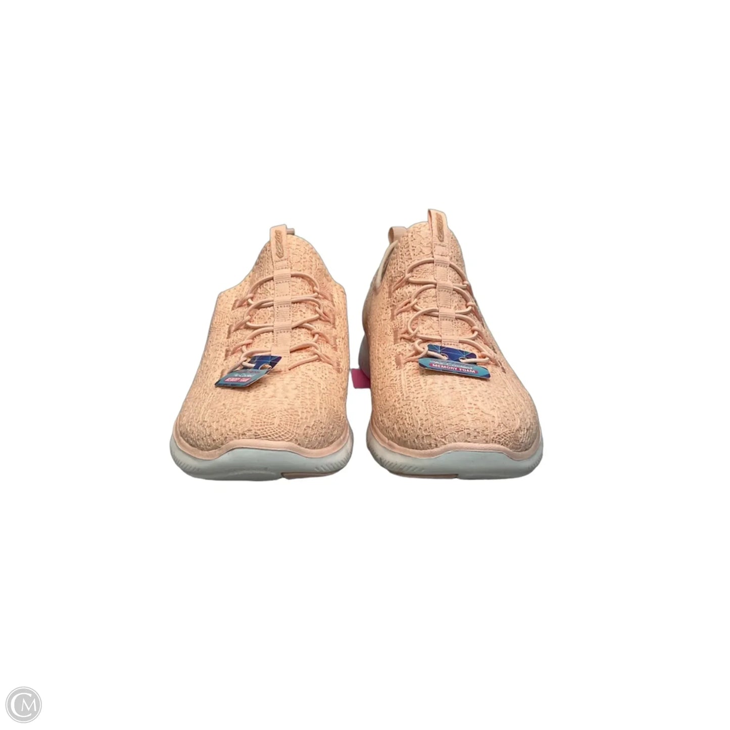 Shoes Athletic By Skechers In Peach, Size: 6.5