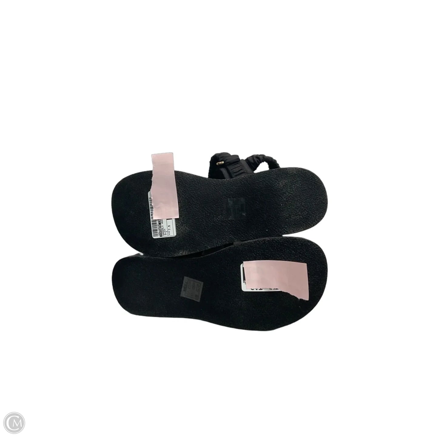 Sandals Heels Block By Chinese Laundry In Black, Size: 7.5