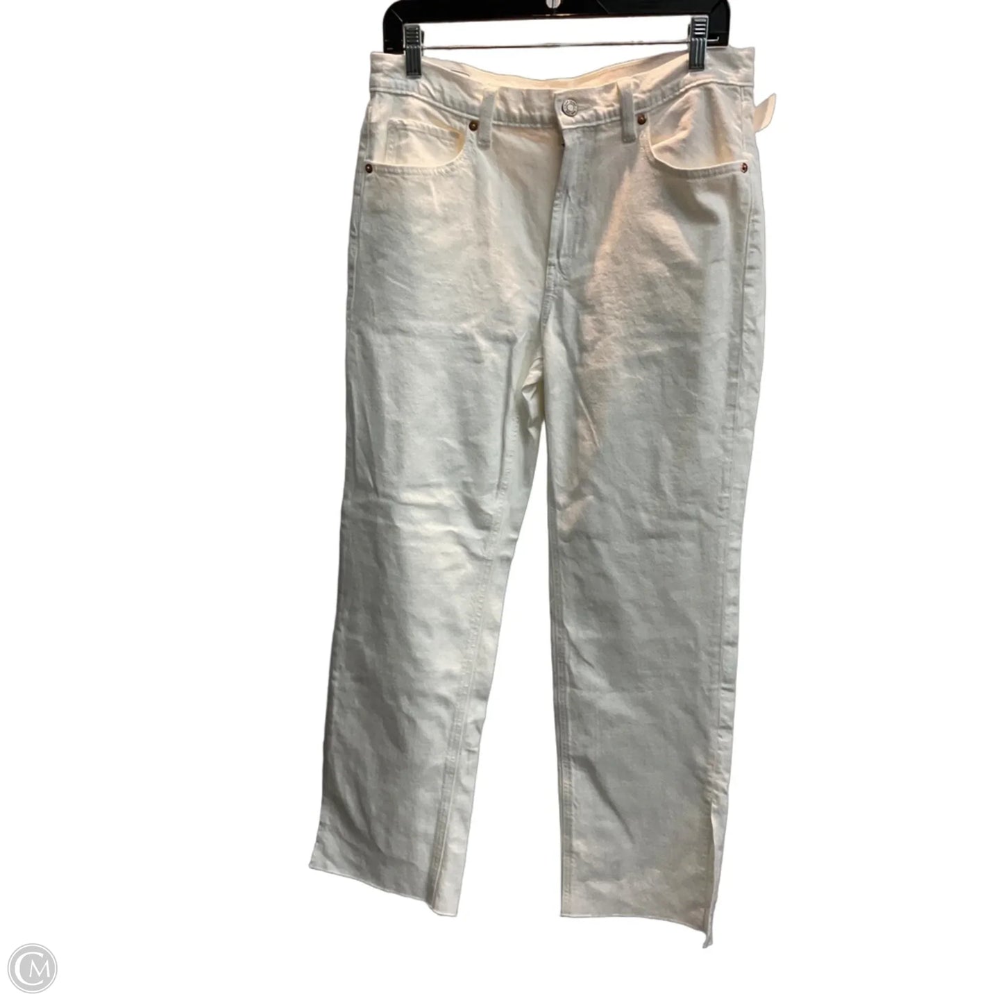 Jeans Boyfriend By Gap In White, Size: 8