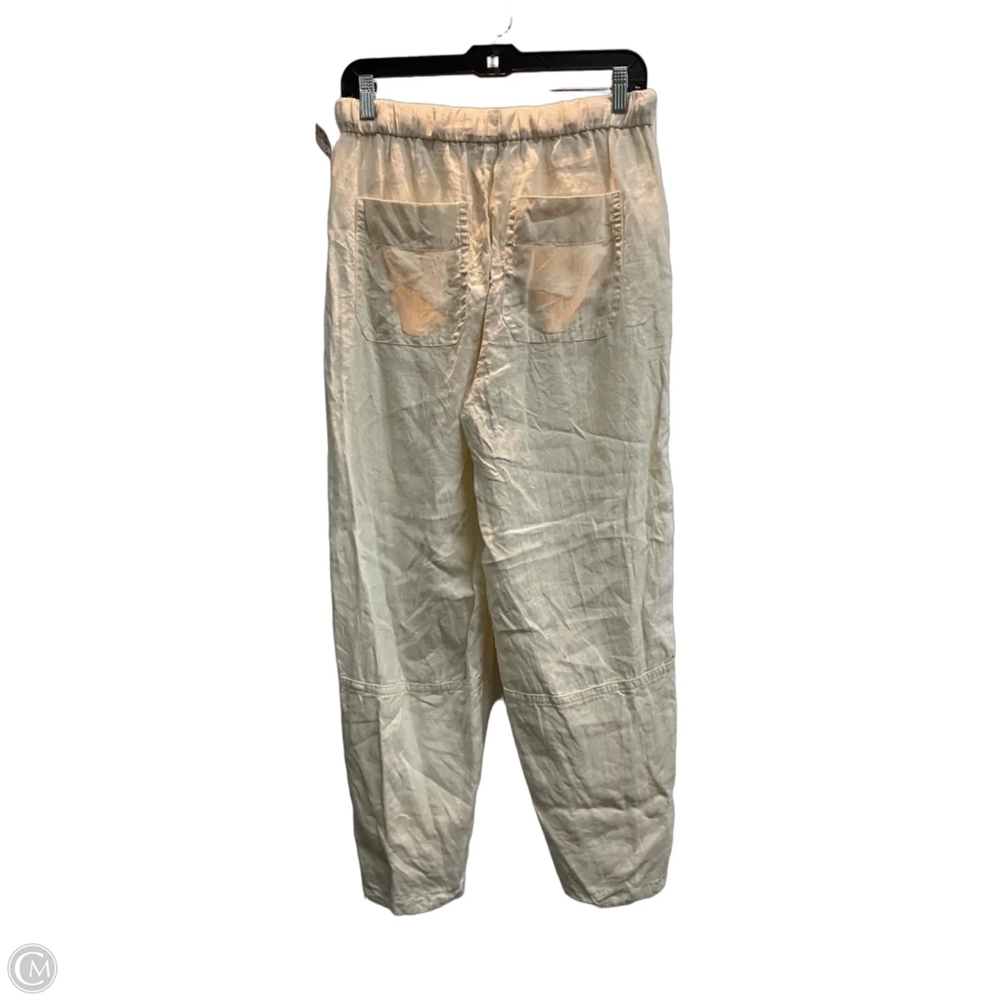 Pants Linen By Everlane In Cream, Size: S