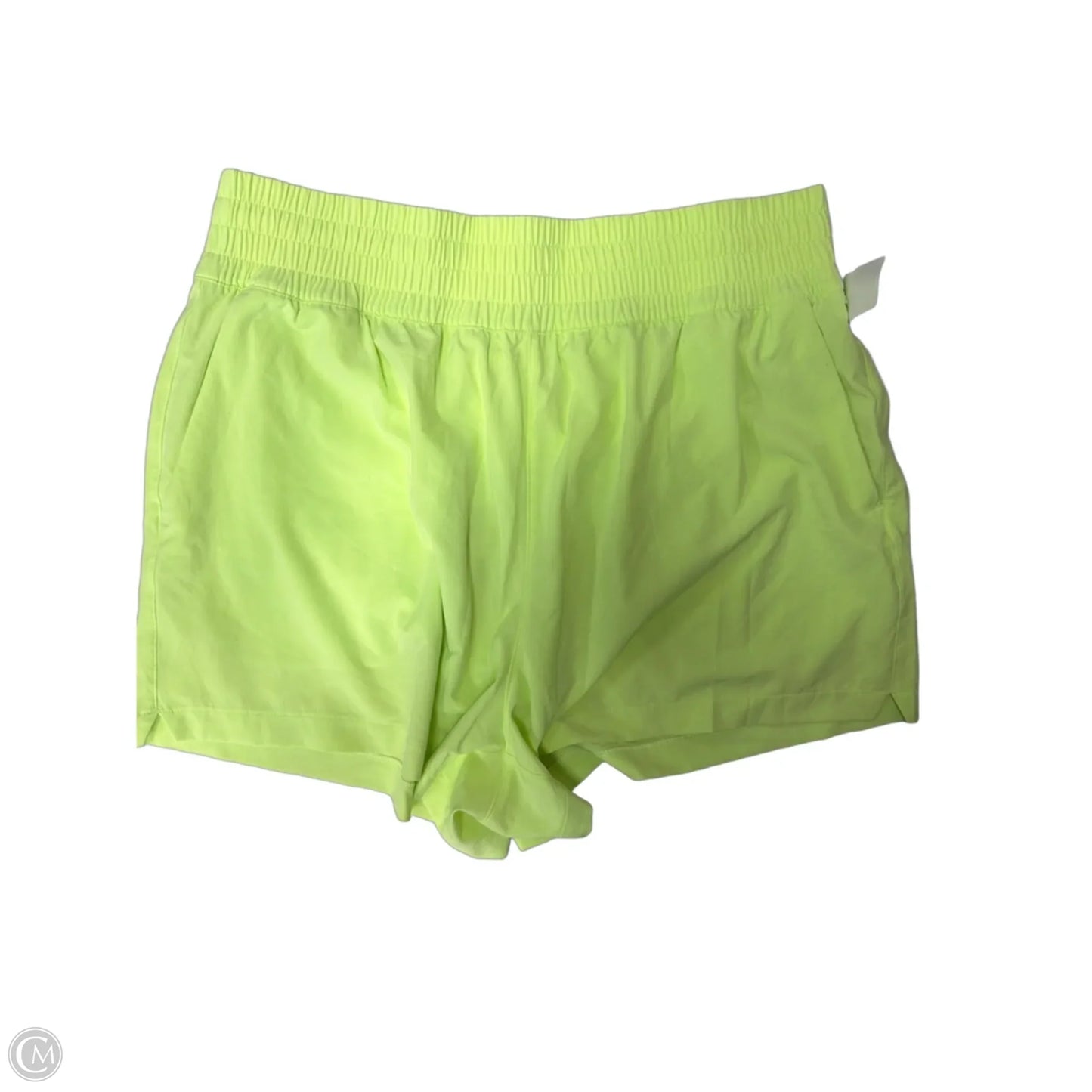 Athletic Shorts By Athleta In Yellow, Size: M