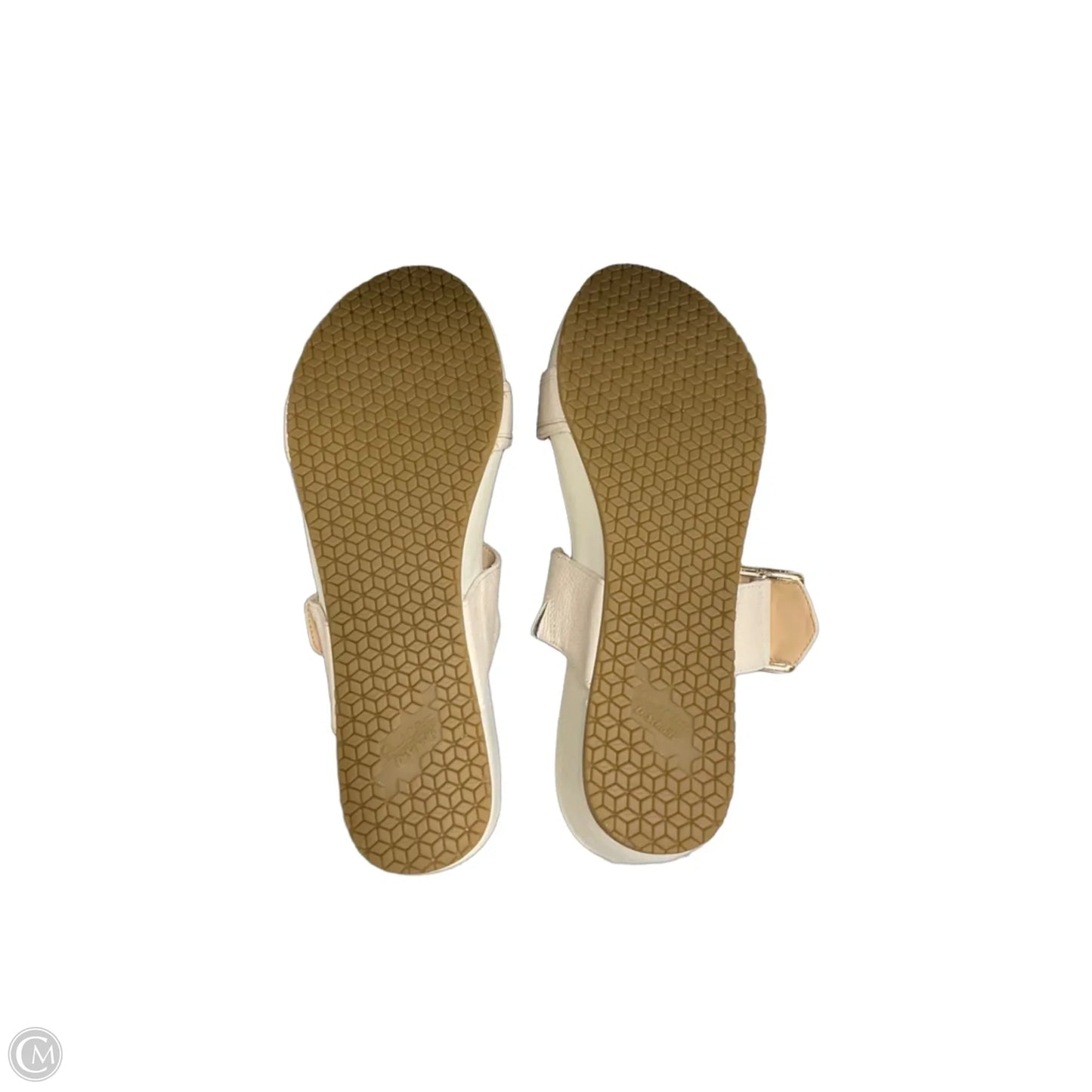 Sandals Heels Platform By Dr Scholls In Cream, Size: 10